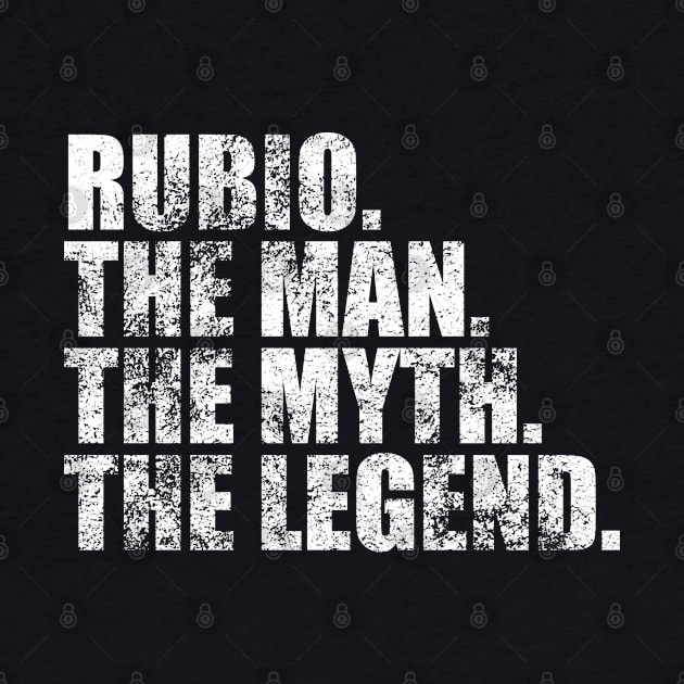 Rubio Legend Rubio Family name Rubio last Name Rubio Surname Rubio Family Reunion by TeeLogic